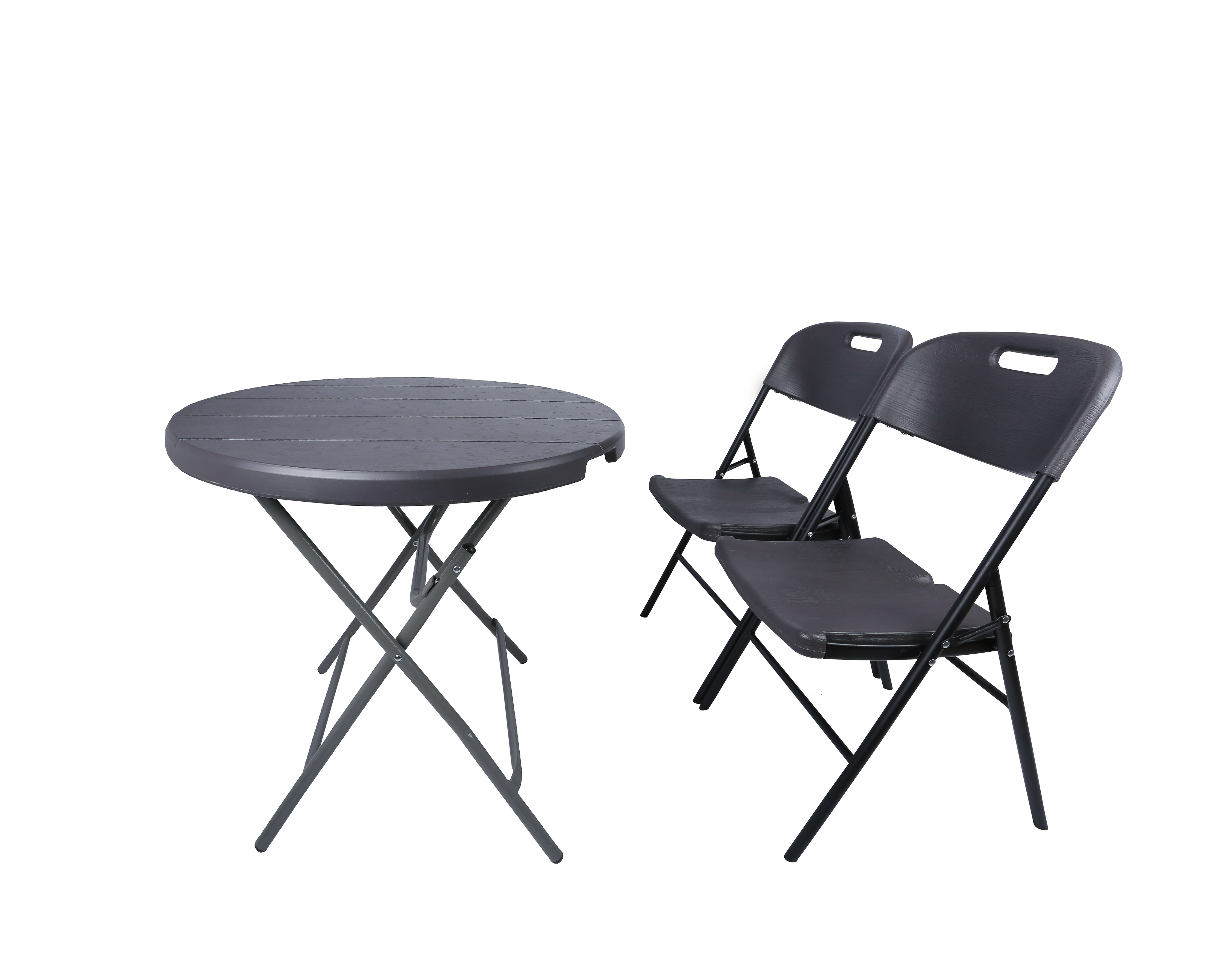 80cm round table wooden pattern