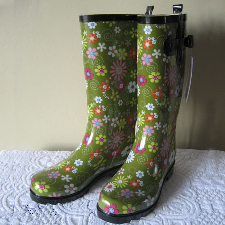 Ladies RUBBER welly boots