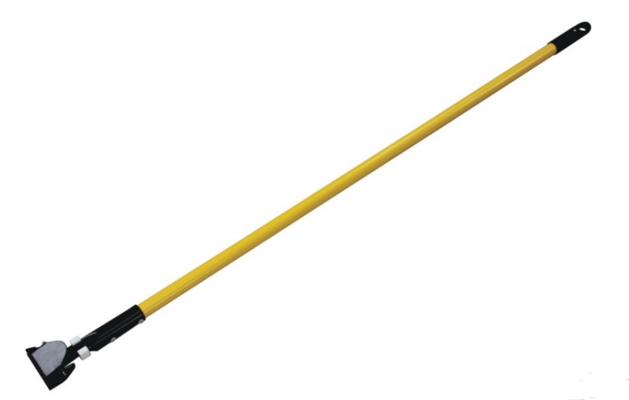 Dust mop iron pole