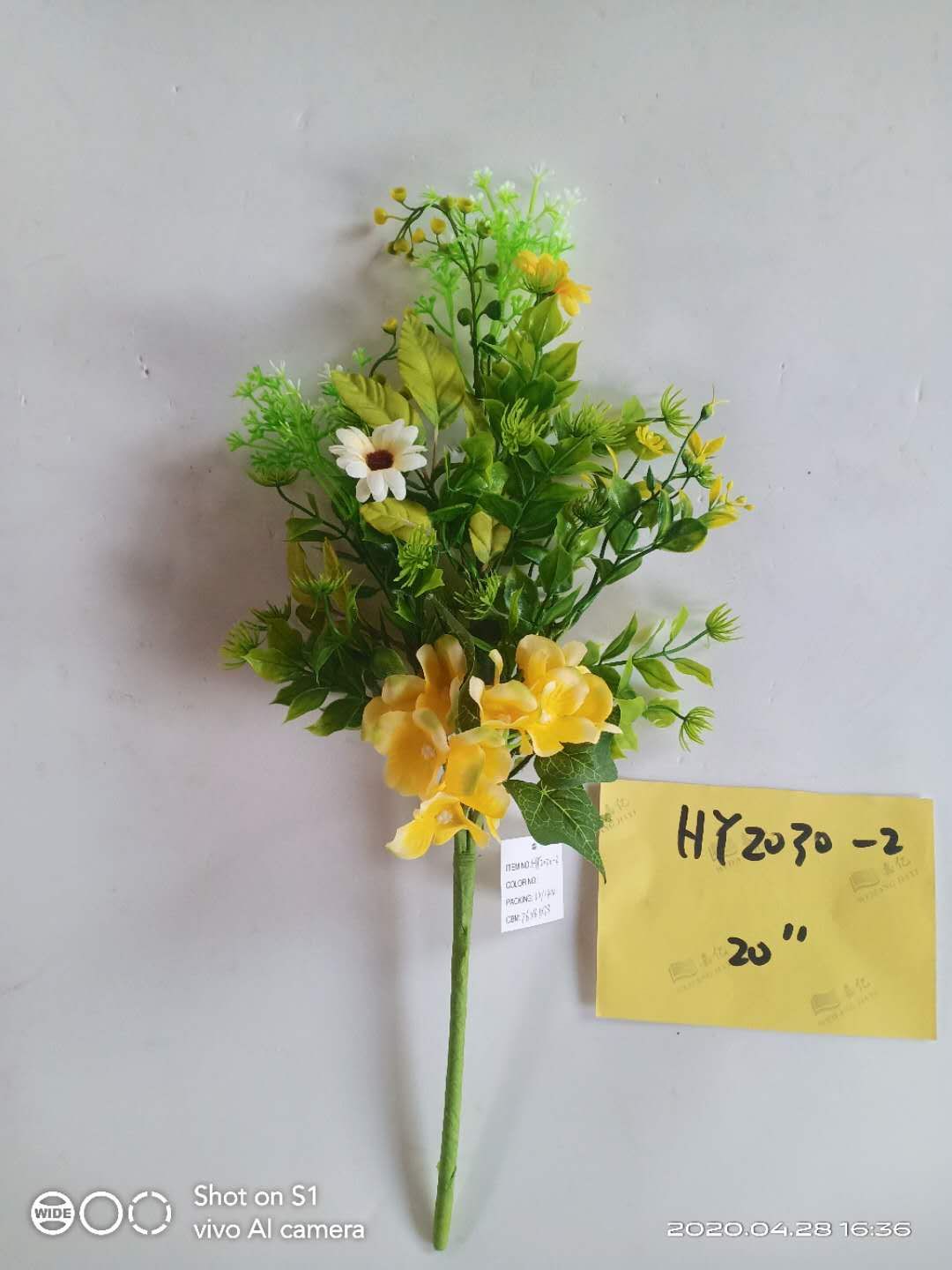 Artificial flowers