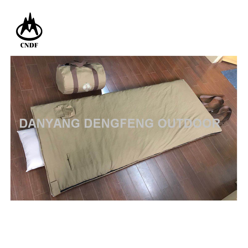 middle east sleeping bag military army sleeping bag canvas 100% cotton sleeping bag waterproof