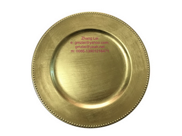 Plastic Charger Plate