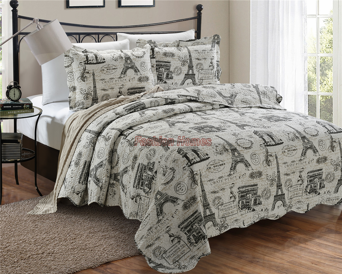 3 pcs print quilt
