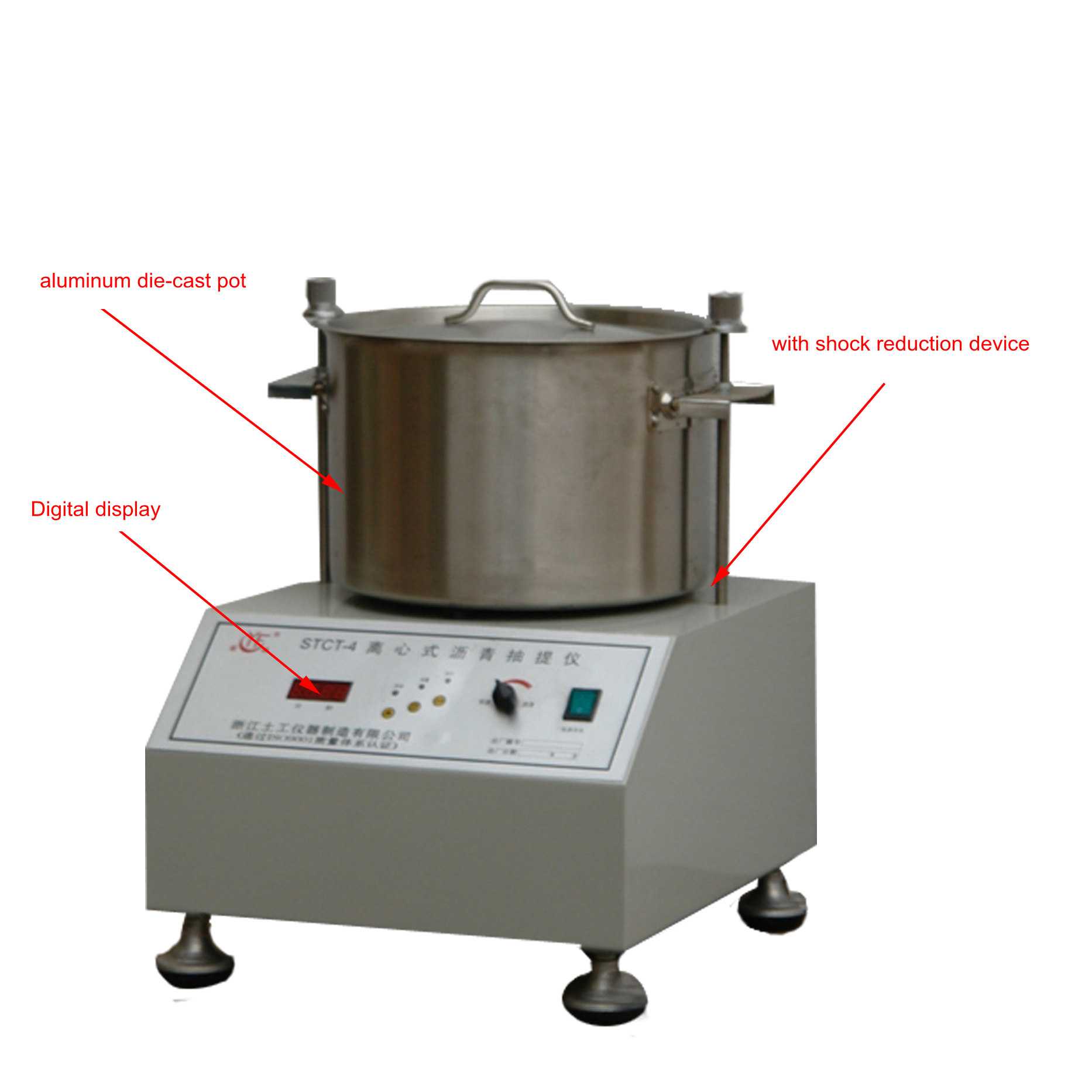 Digital Display Asphalt Centrifuge Extractor