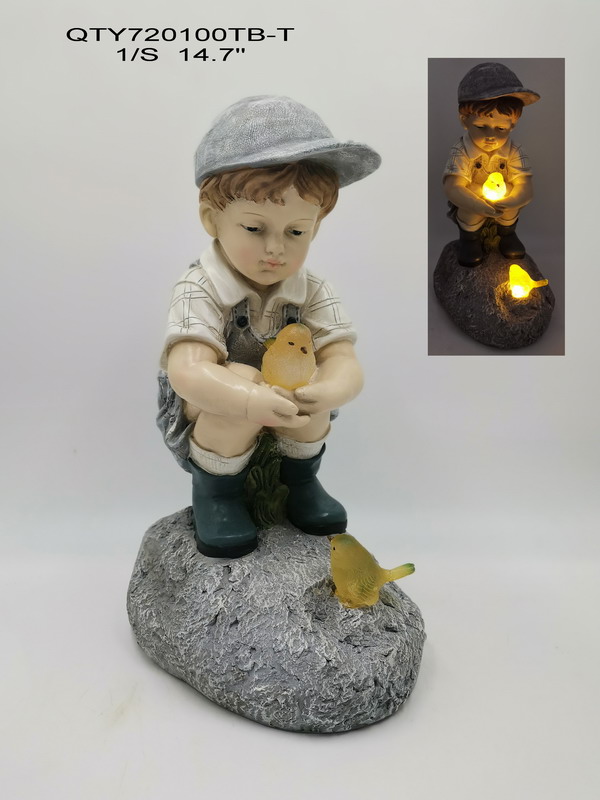 Garden kid with LED