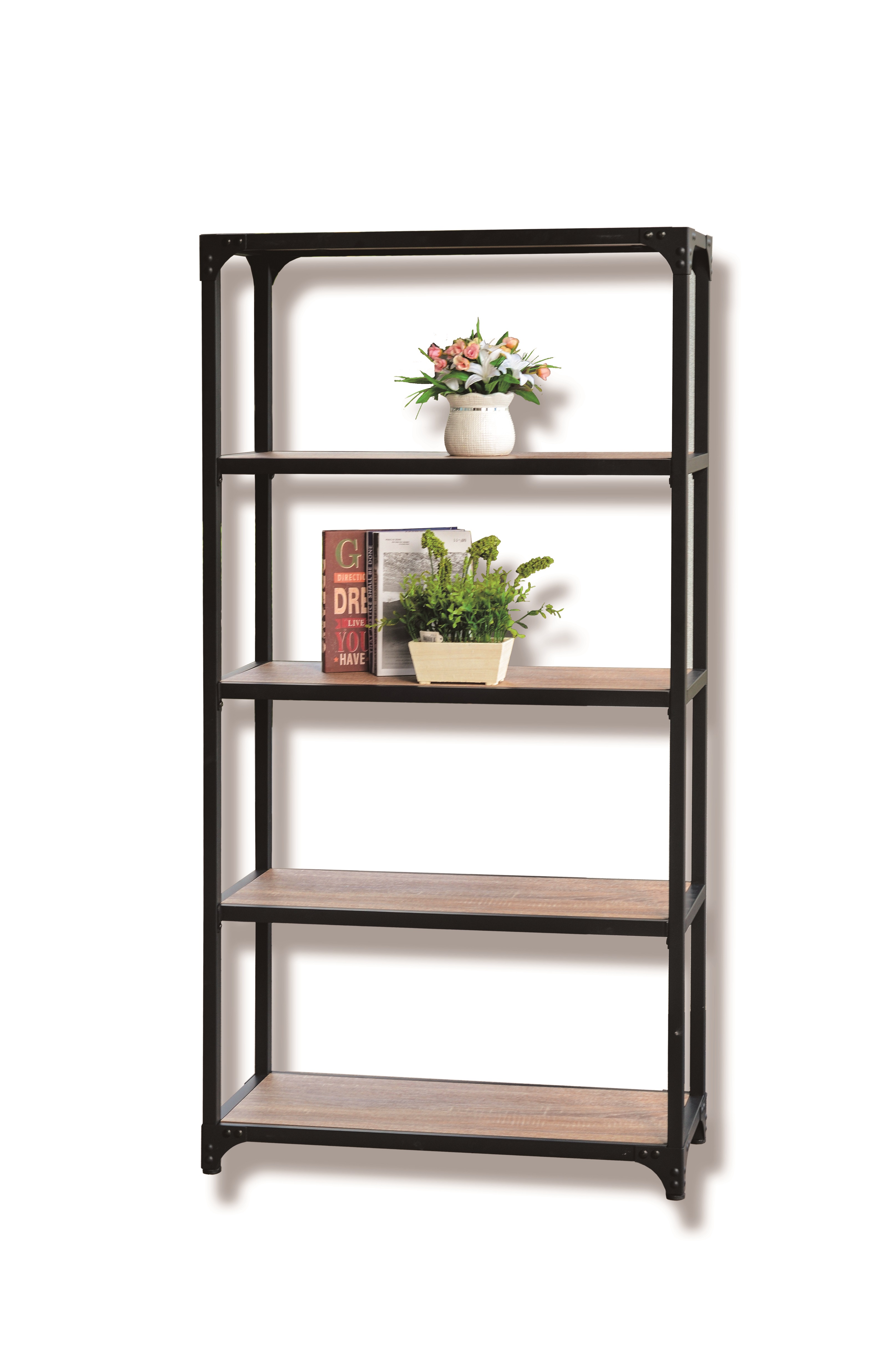 Decorative 5 layers metal storage rack