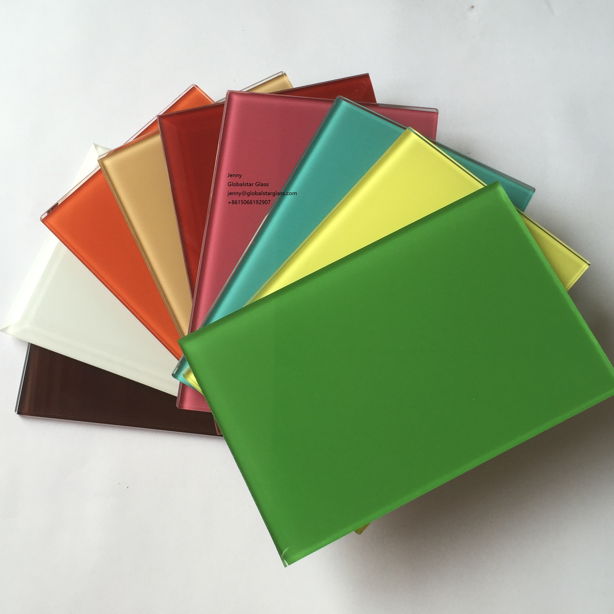 4/5/6mm white/black/ivory painted glass/ laqured glass