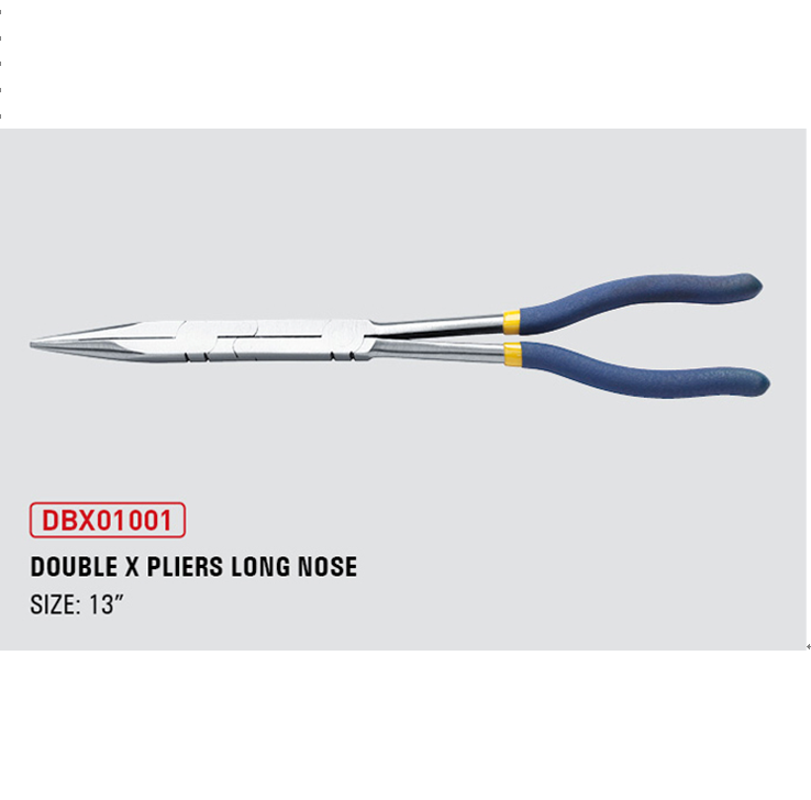 Double X Pliers Long Nose