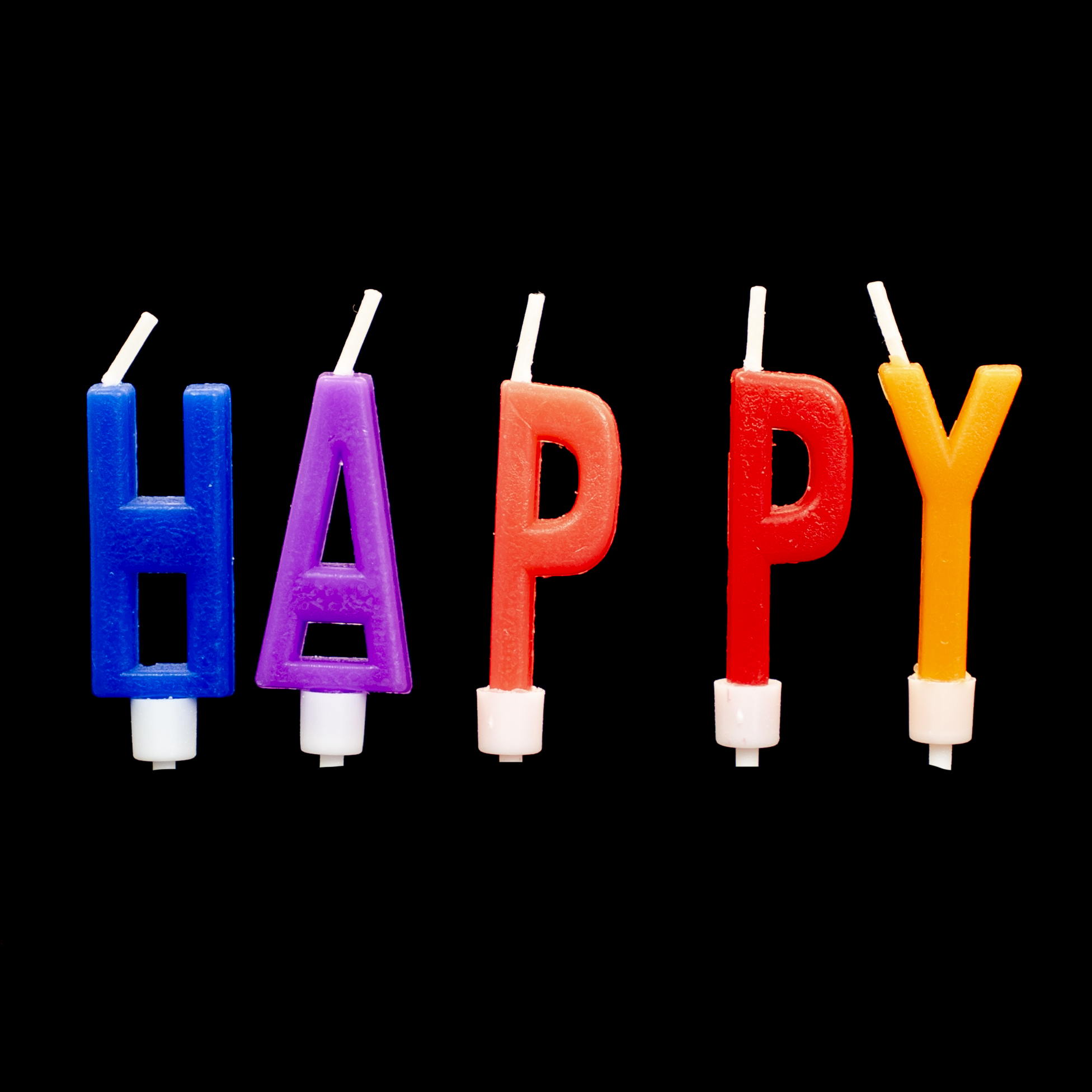 Colorful Candle !“Happy Birthday” 13 pcs English Lettern Birthday Candles