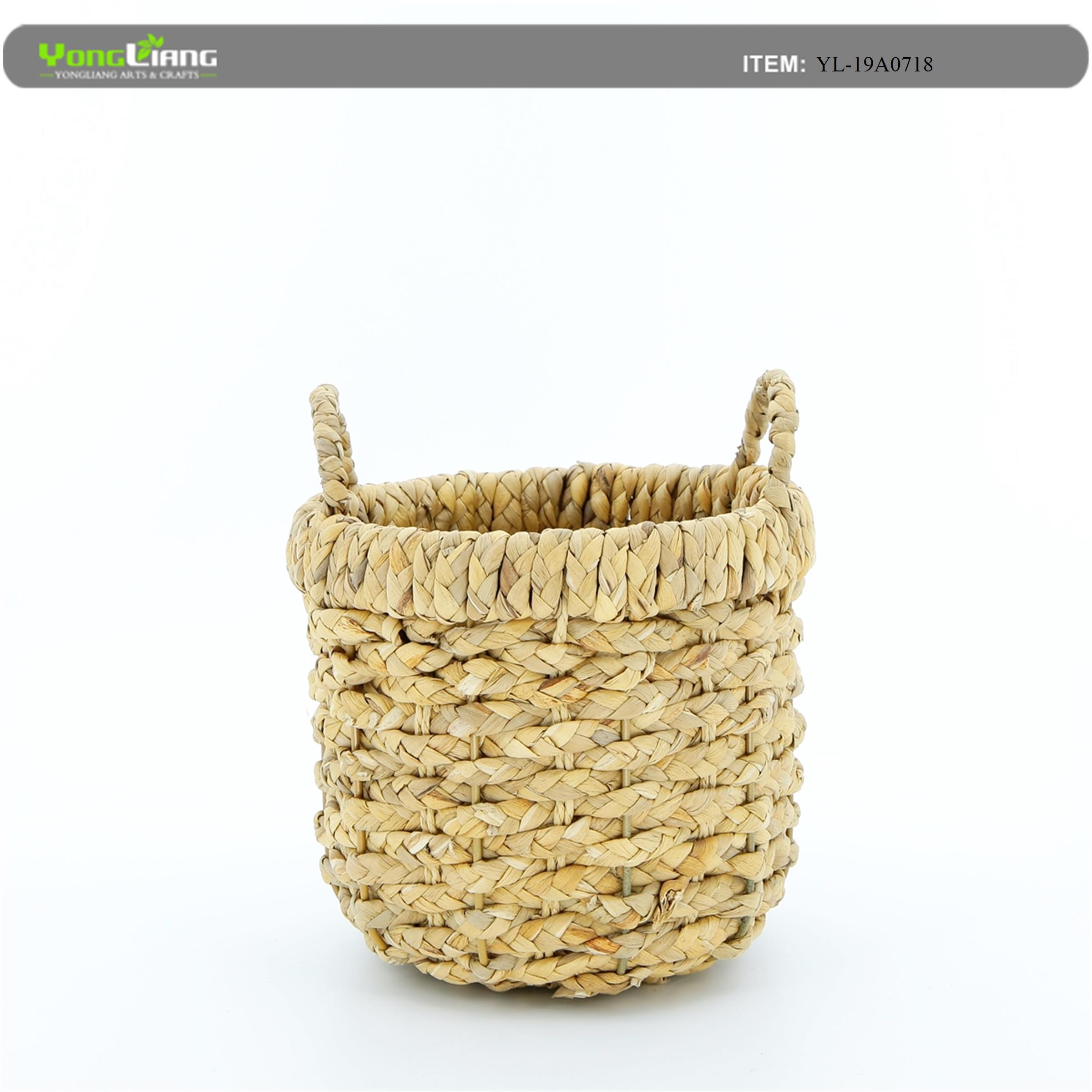 Water Hyacinth Storage Basket