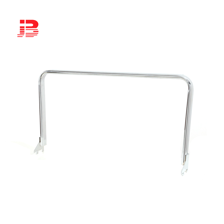 Square tube clothes hanger bar U shape