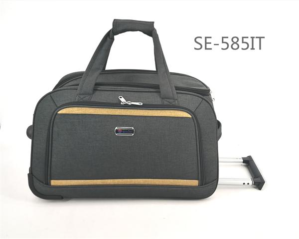 Duffle Bag With Cation 2 Tone Material