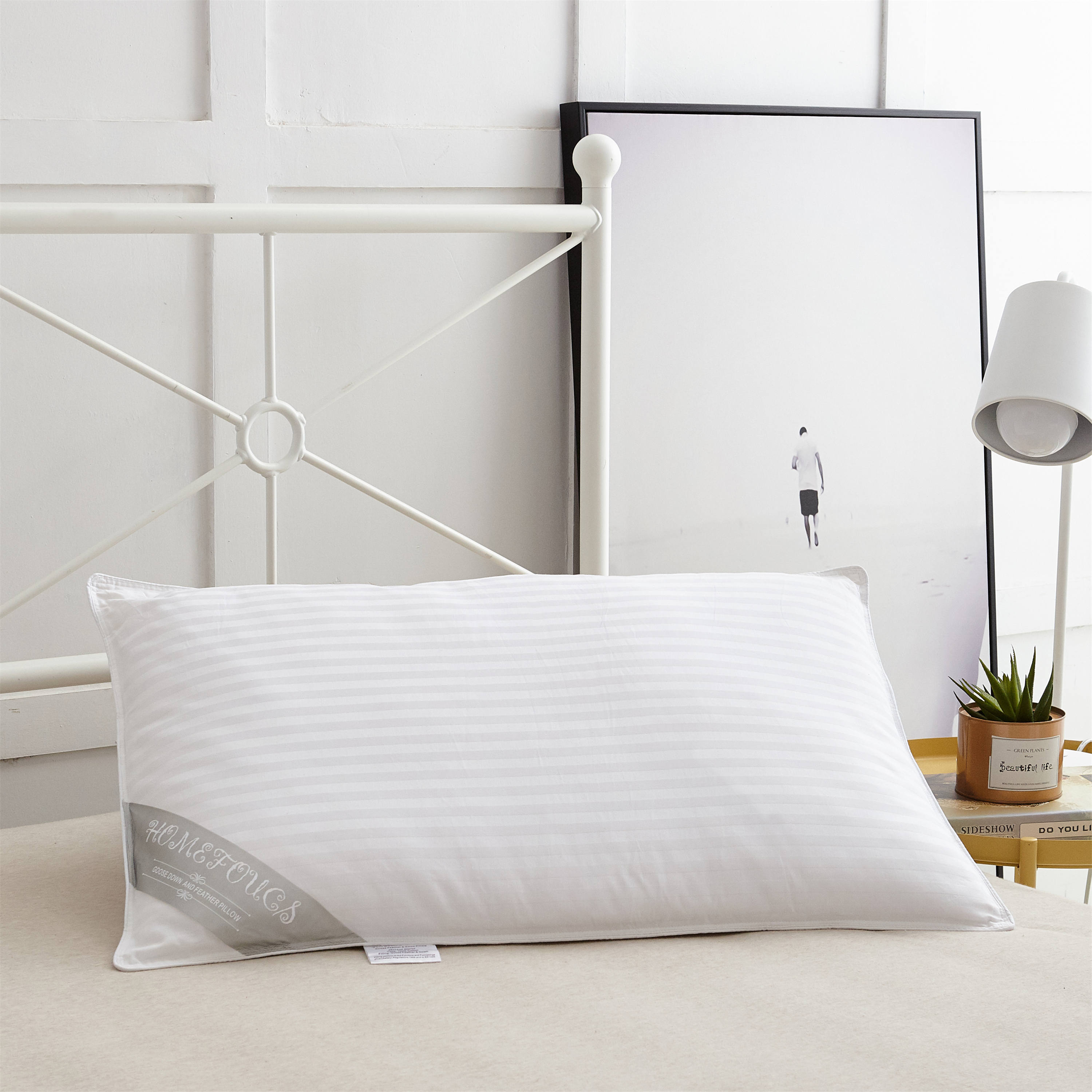 15% Goose Feather Down Pillow