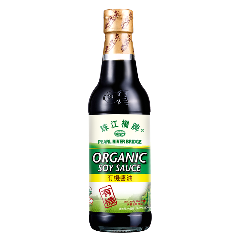 Pearl River Bridge Organic Soy Sauce 300mL [Steam/Stew/Dipping/Marinade]