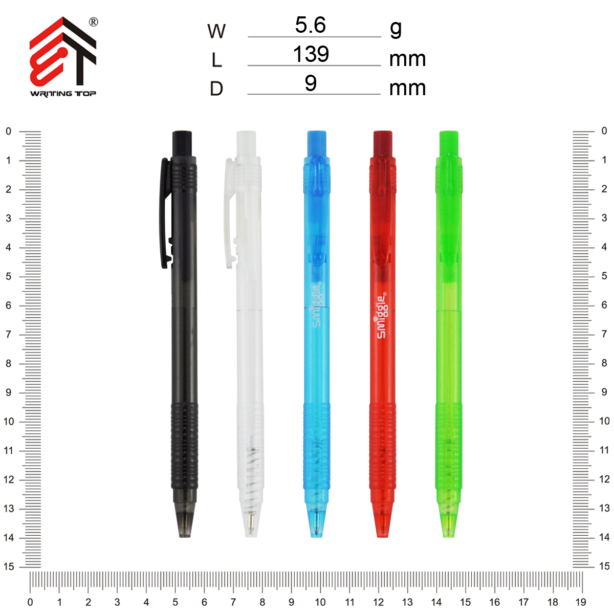 Plastic ball pen