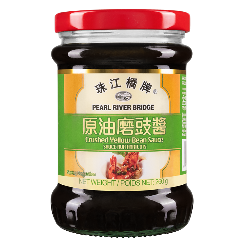Pearl River Bridge Crushed Yellow Bean Sauce 260g [Dipping/Pan-Fried/Marinade/Steam/Stew]