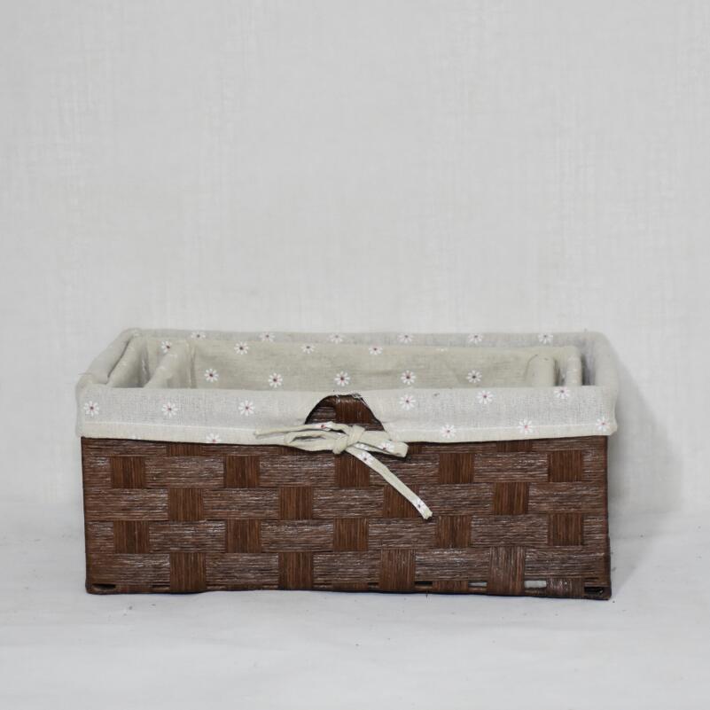 Woven Paper Rope Basket