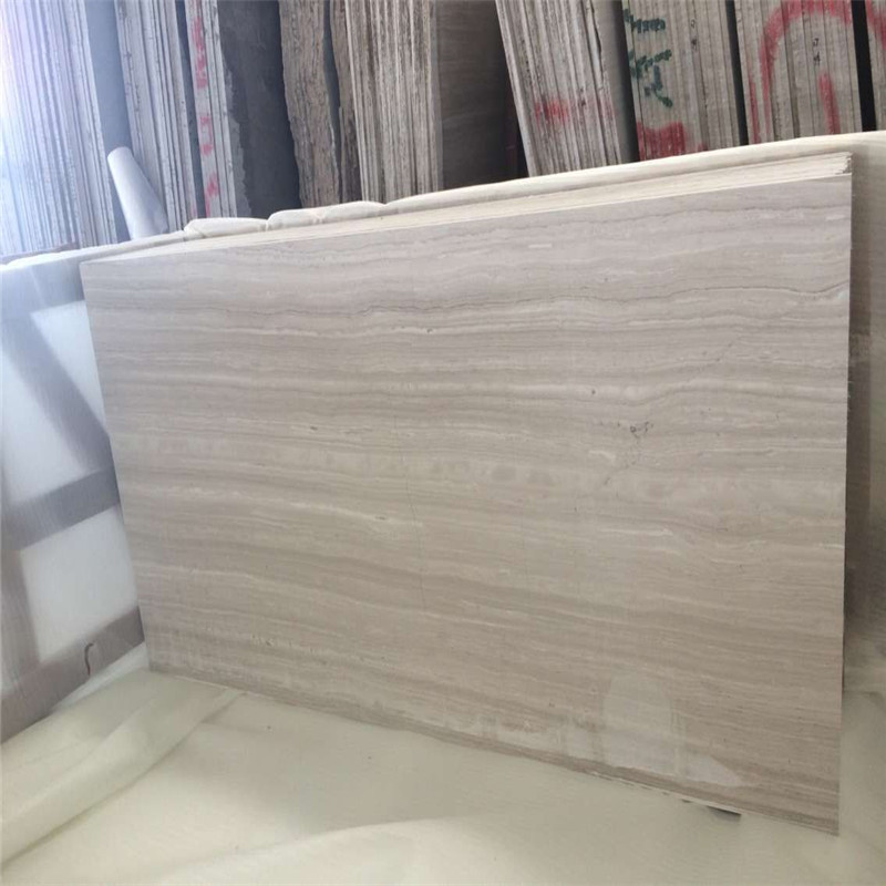White wood marble countertop