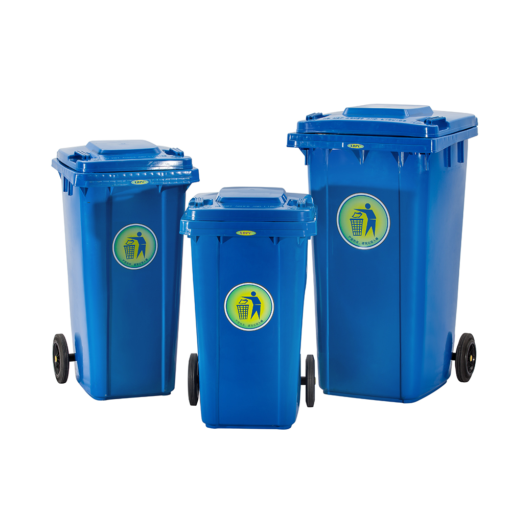 XDPC Buy direct from china factory topmost 120 litter plastic garbage bin