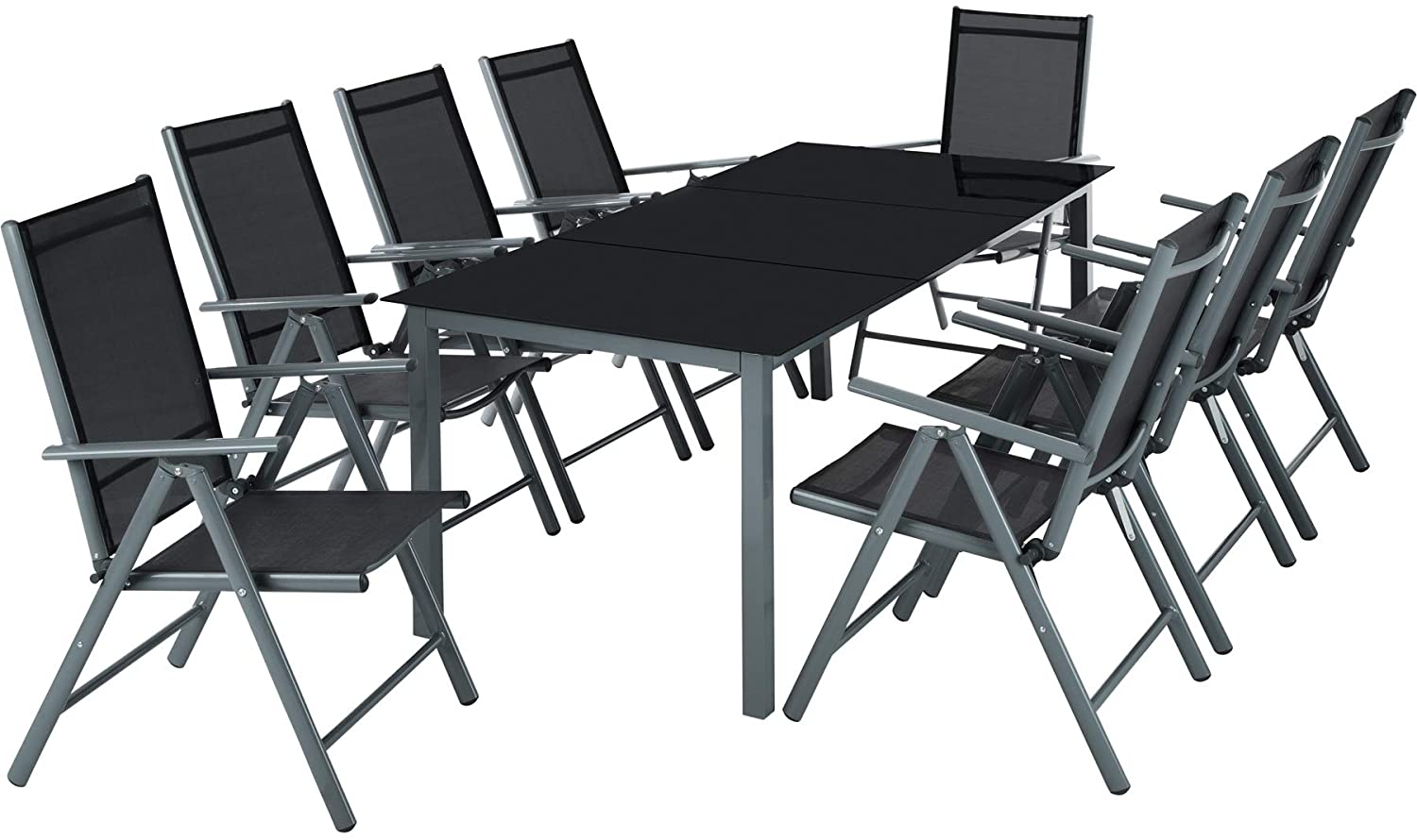 8+1 set of outdoor leisure table and chair