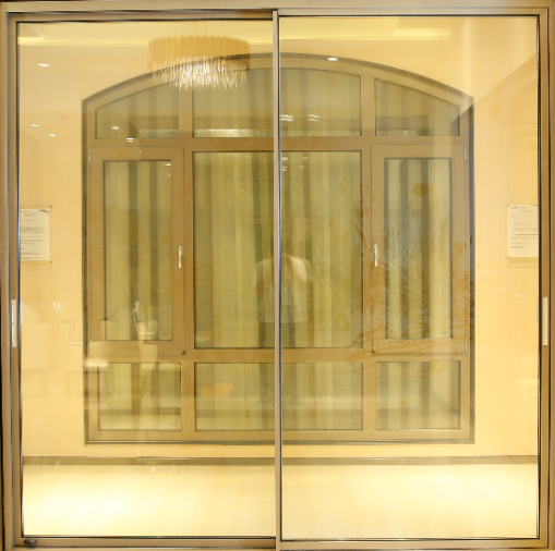 Aluminium slim frame Sliding door