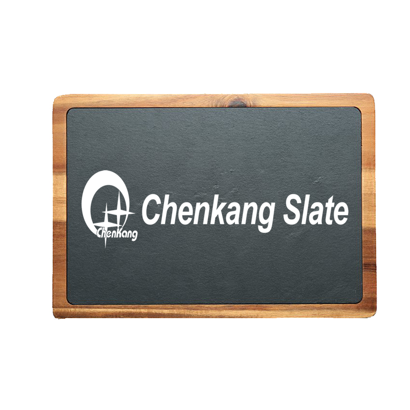 Slate and Acacia wood cheese board