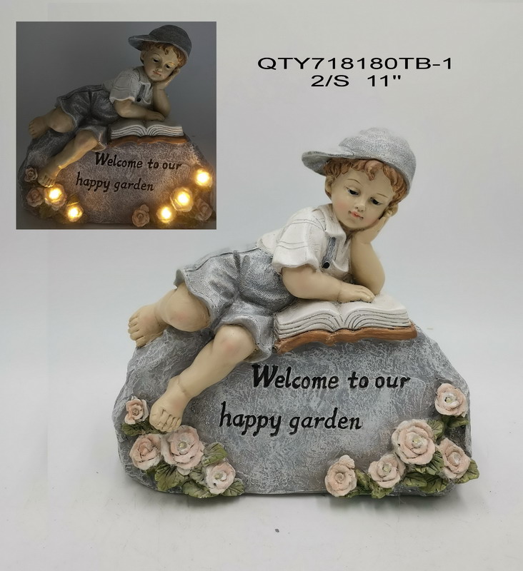 Garden kid with LED