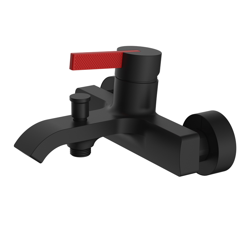 Single handle bath mixer