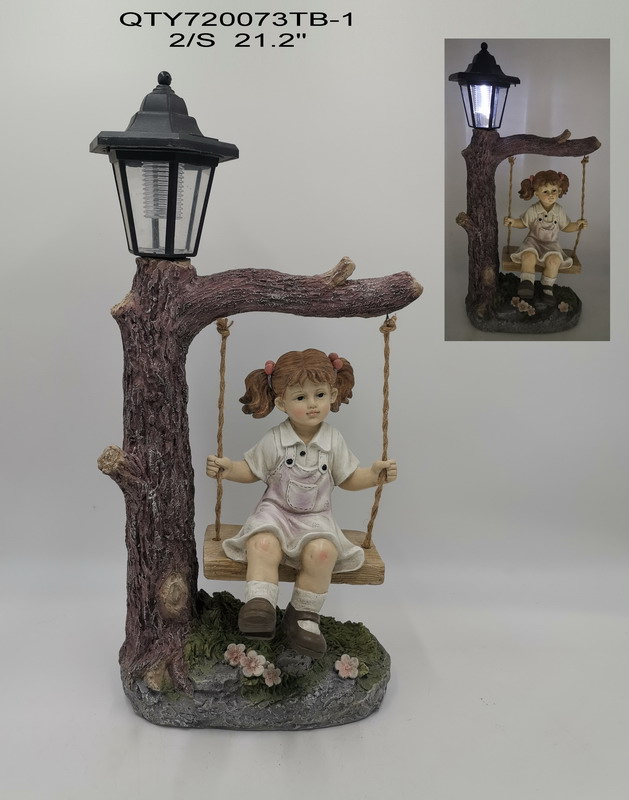 Garden kid with solar