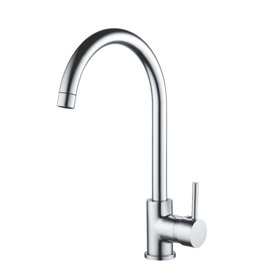 TIEMA ZS61811 Kitchen Sink mixer Wholesale single lever deck mounted swivel spout sink tap