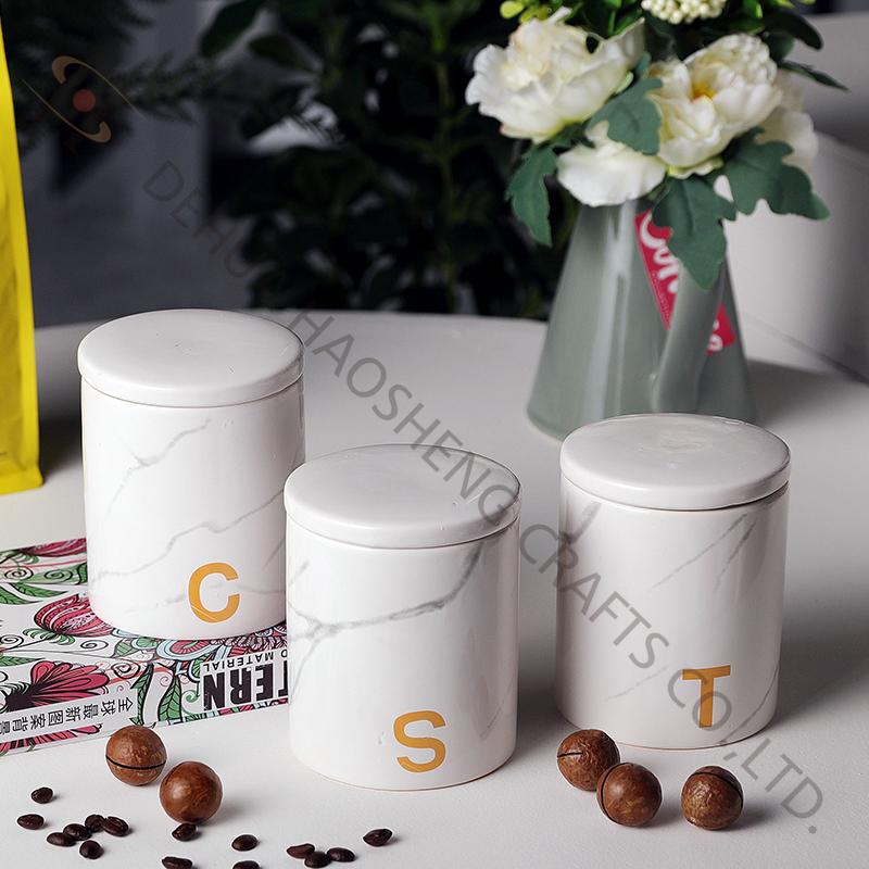 Ceramic Jar with decal