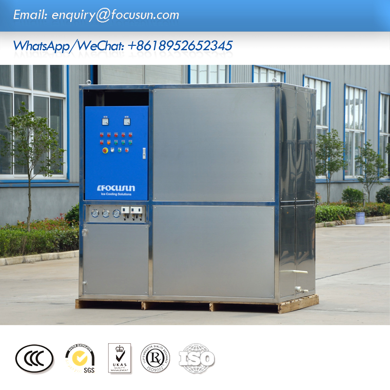 Plate ice machine