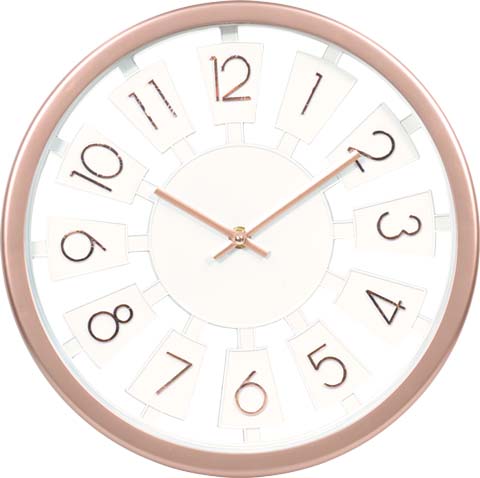 wall clock; quartz clock; Hollow out; modern design;simple round clock; 12inch 30cm