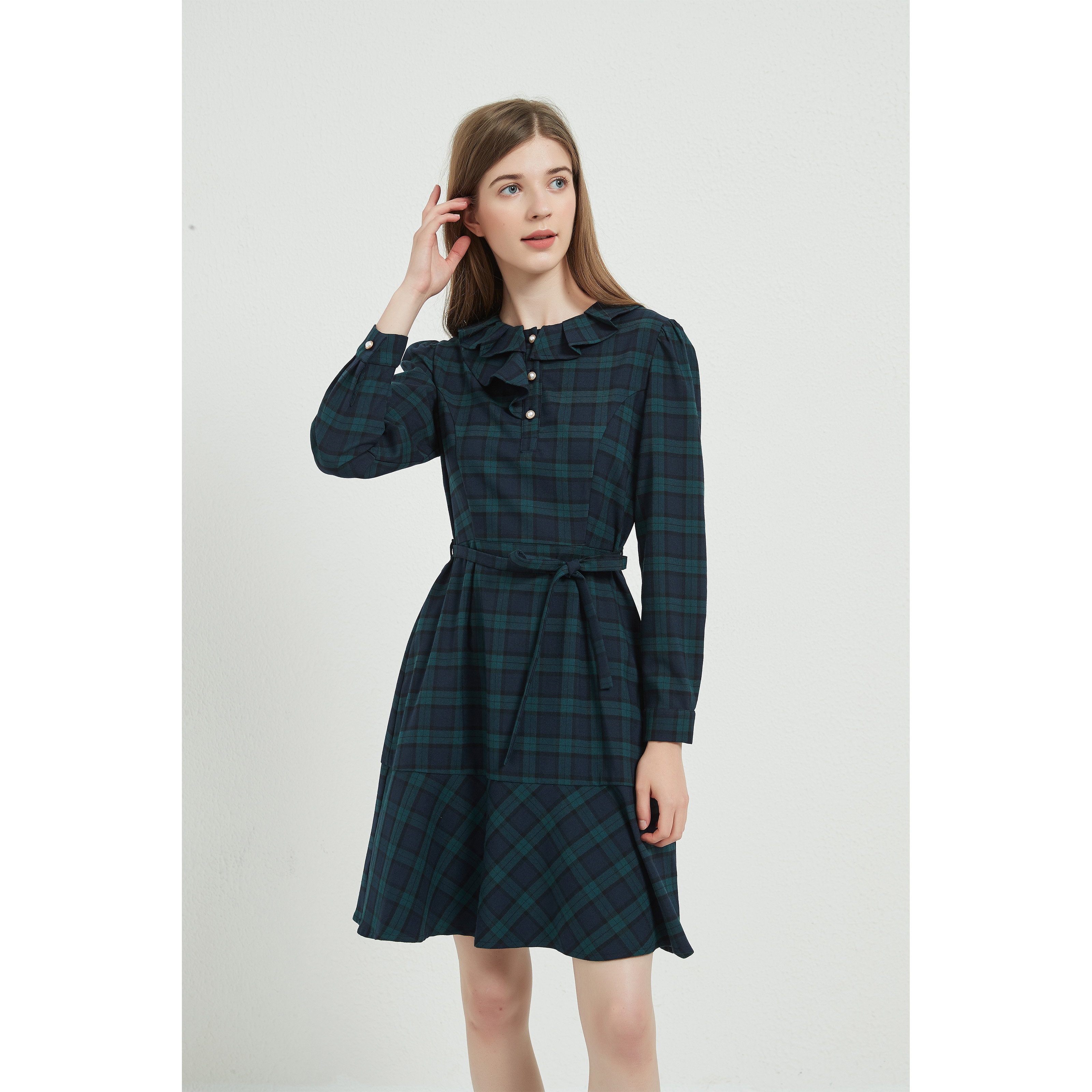 ladies woven dress