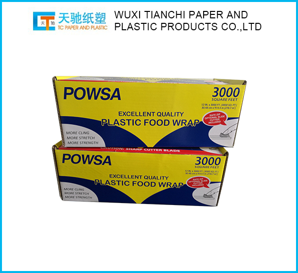 Anti-Fog PVC Food Wrap With Box For Kitchen Use