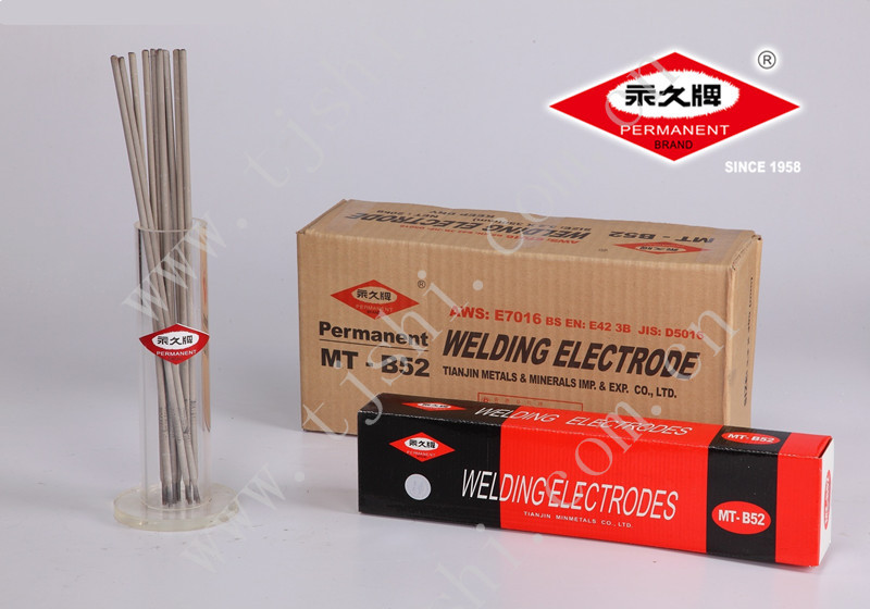 Permanent Brand Mt-B52 Aws E7016 Welding Electrode