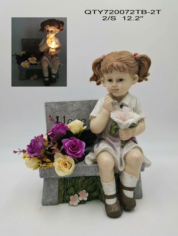 Garden kid with LED