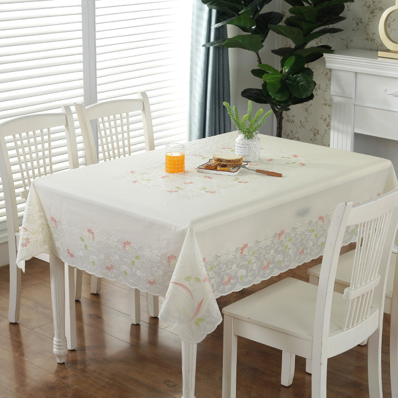 Printed PVC Lace Tablecloth