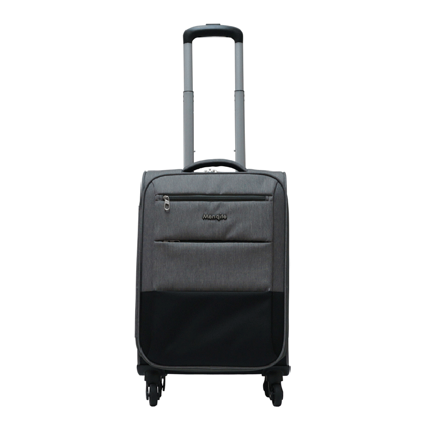 Snow Flake combinated with 500D imitation nylon Spinner Luggage set 19"/23"/28"