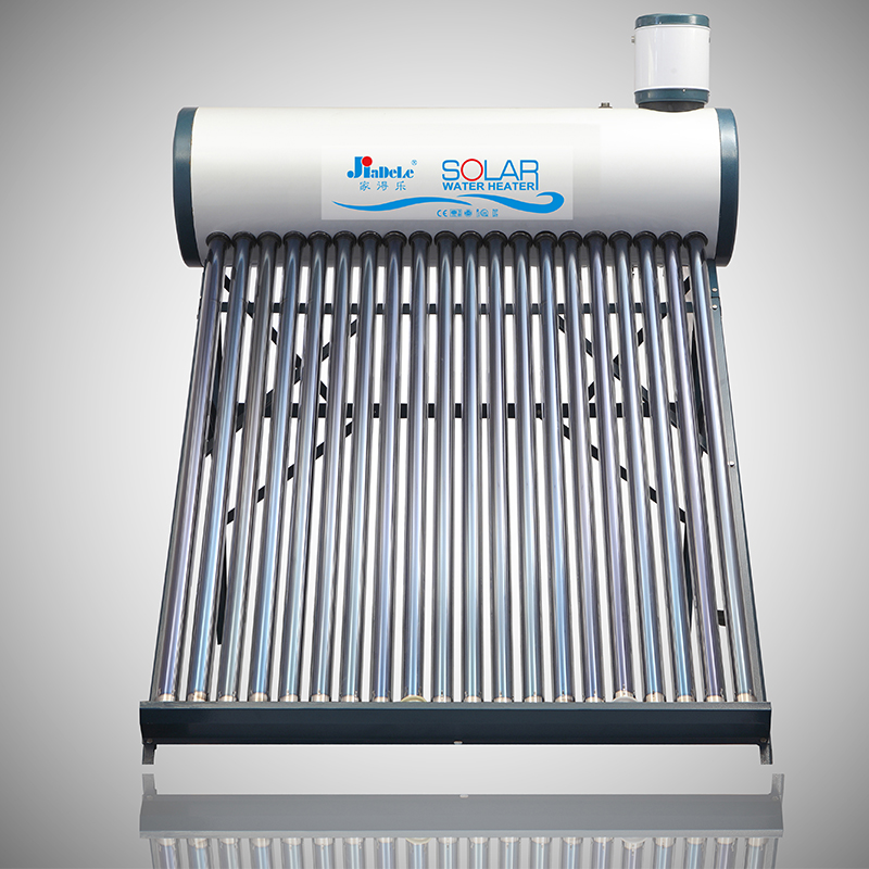 Jiadele Non-pressurized stainless steel solar water heate with assistant tank