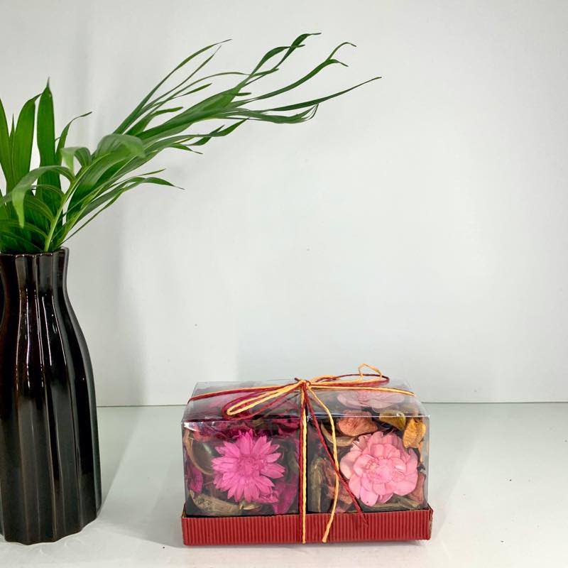 Pot Pourri Decoration In PVC Box