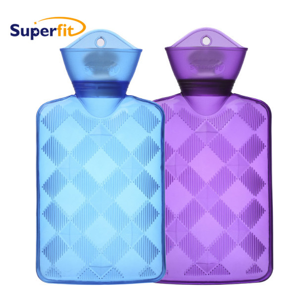 PVC hot water bottle