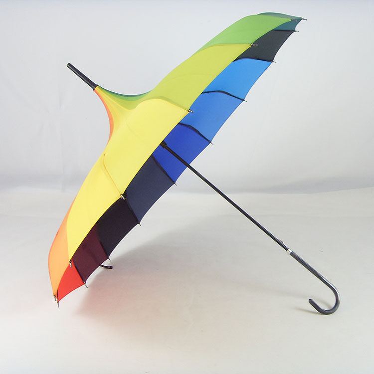 22''*16K colorful Tower shape beautiful special umbrella
