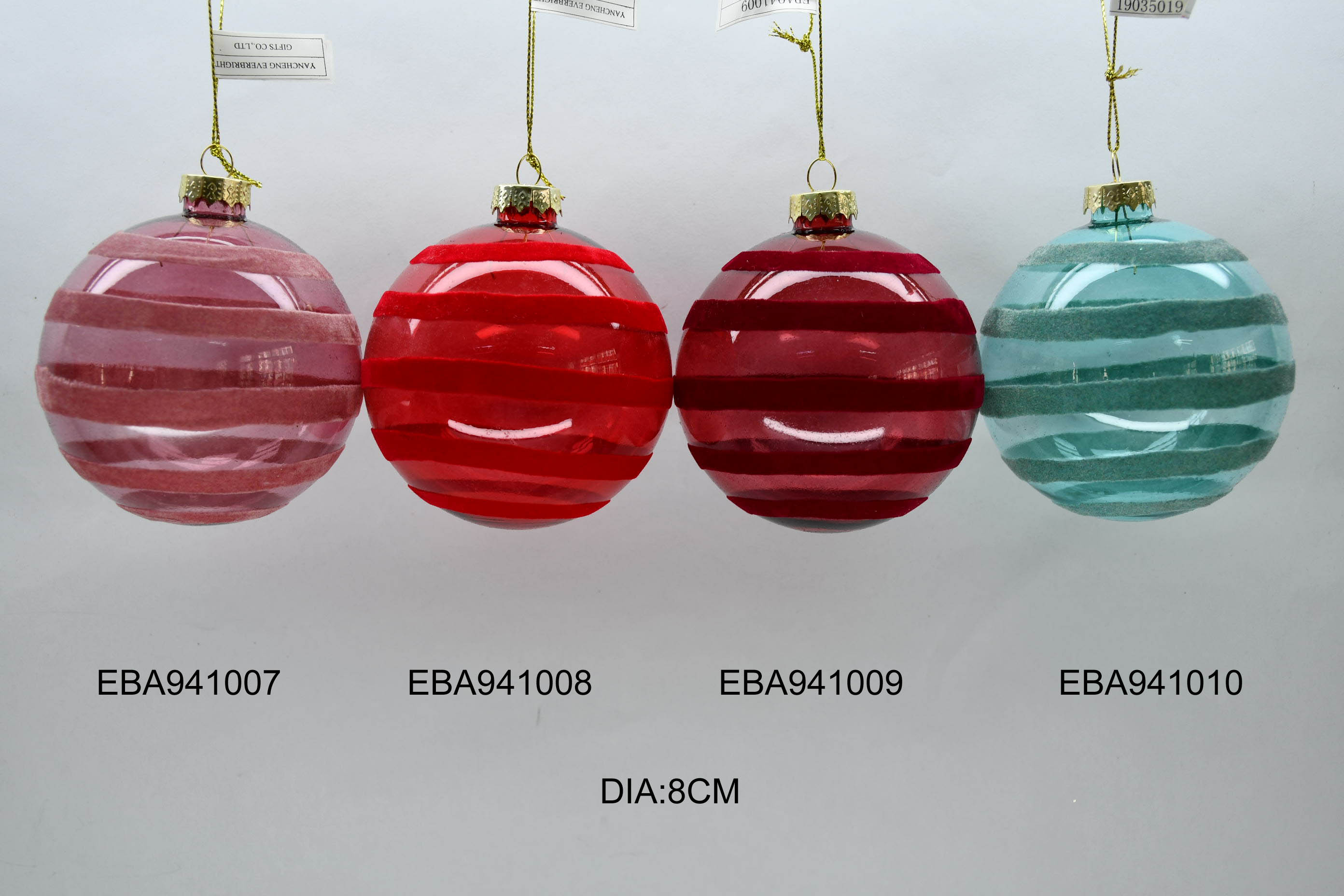 Christmas glass ball