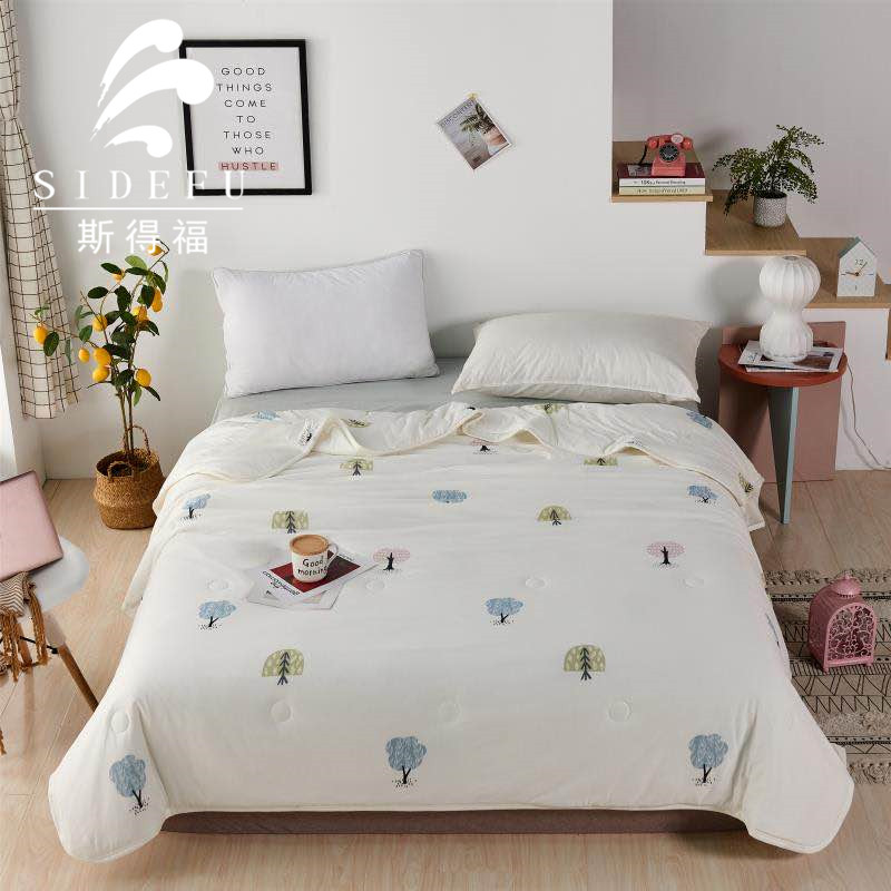 100% Polyester Summer Quilt/Summer Blanket