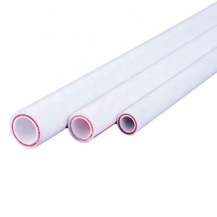 PPR composite pipe with fiberglass