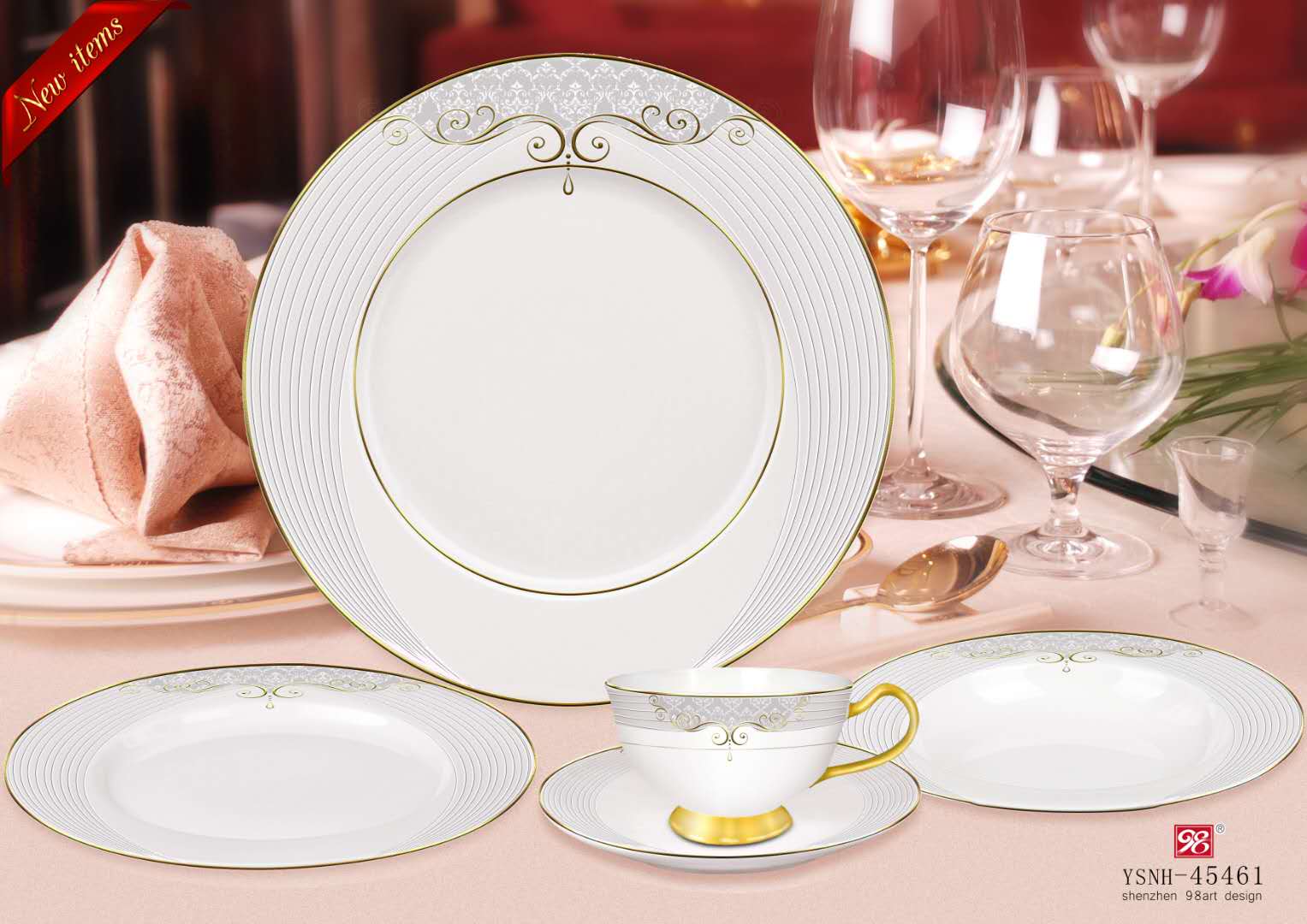 18-20pcs Dinner Set