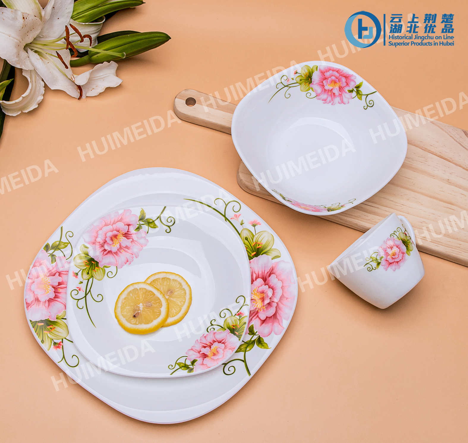 Opal Glassware Opal Glass Dinner Set Glassware-16pcs