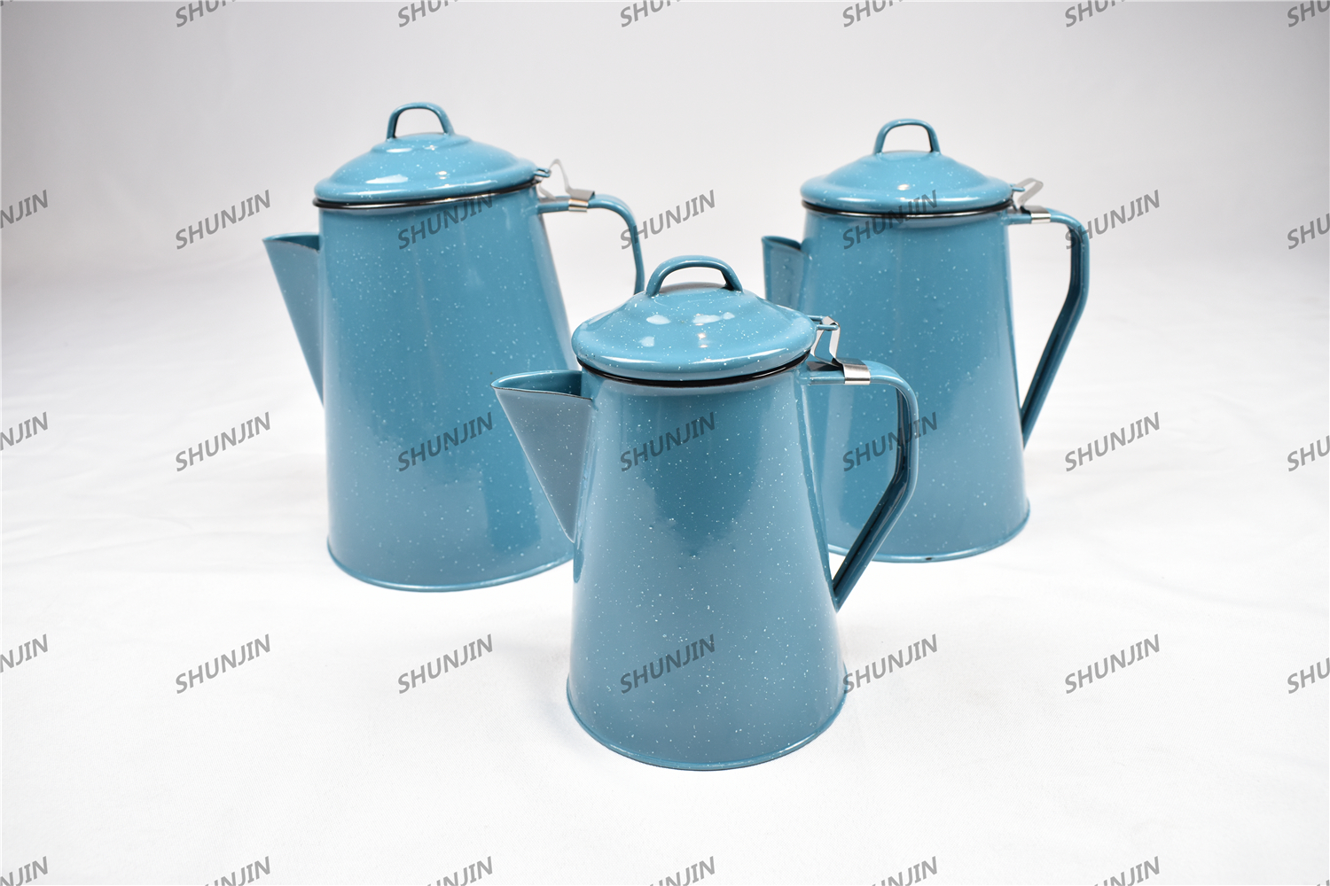 enamel coffee pot