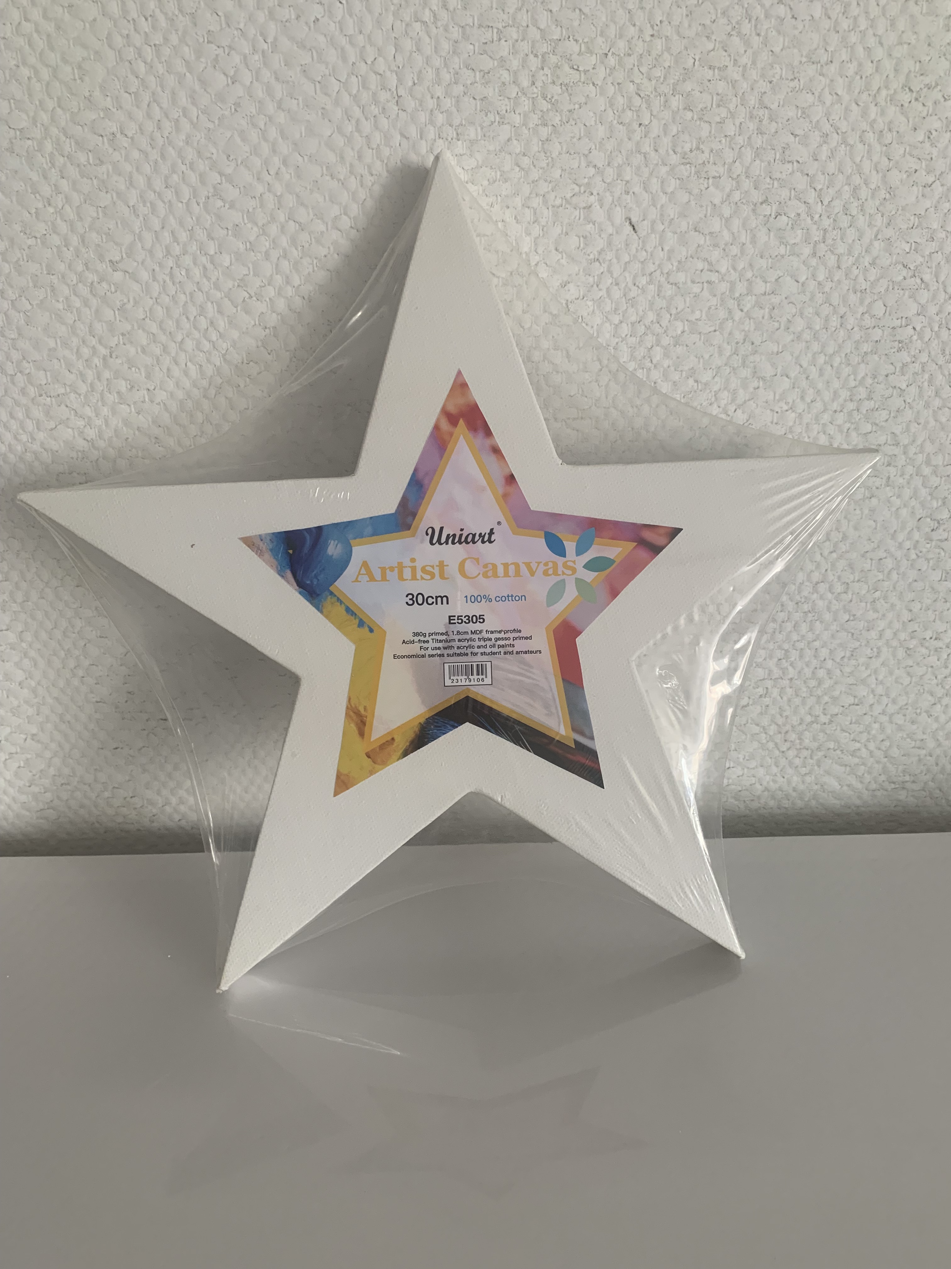 star shape canvas
